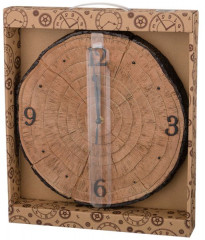 Часы настенные (32×31×4 см) - Фото 1