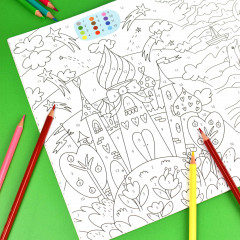 Раскраска по номерам «Сказки» - Фото 3