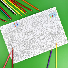 Раскраска по номерам «Город» - Фото 2