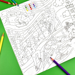 Раскраска по номерам «Город» - Фото 3