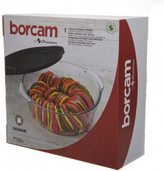 Кастрюля для запекания с пластиковой крышкой - Фото 2