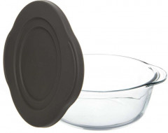 Кастрюля для запекания с пластиковой крышкой - Фото 1