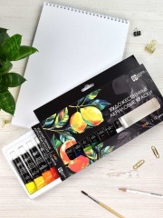 Набор красок акриловых «Лимоны» - Фото 6