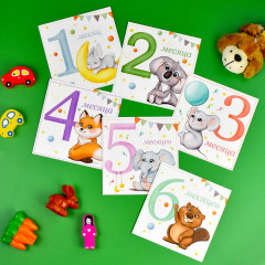 Набор карточек для фотосессии «Первый год» - Фото 4