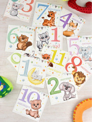 Набор карточек для фотосессии «Первый год» - Фото 6