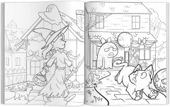 Раскраска «Хэллоуин» - Фото 1