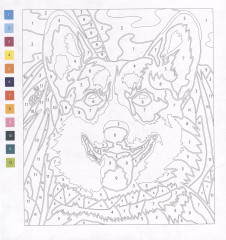 Раскраска по номерам «Животные» - Фото 7