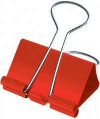 Зажимы для бумаг (цветные) - Фото 1