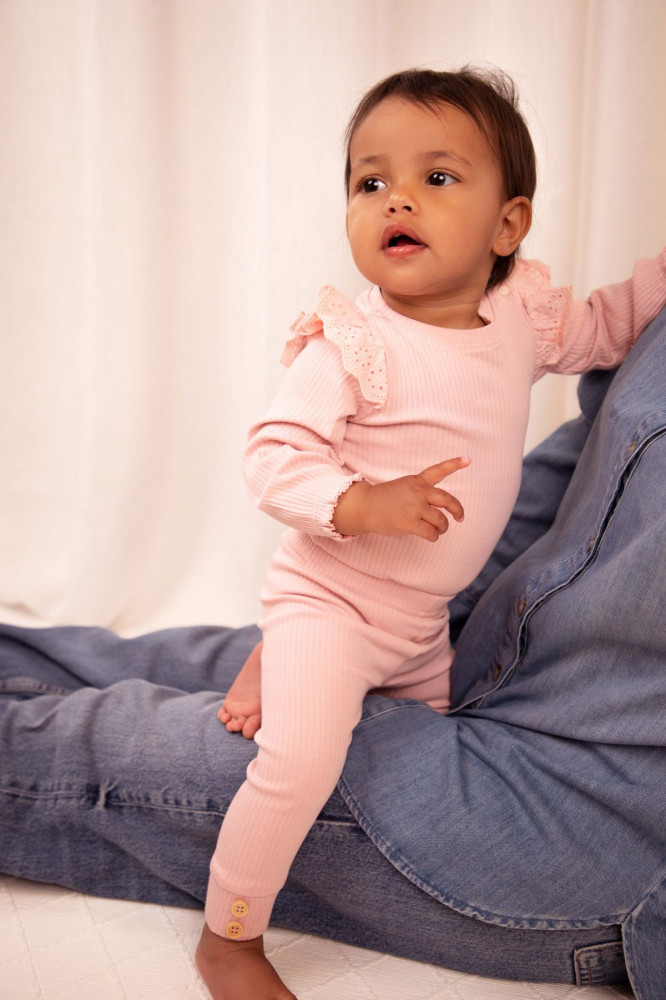 Легинсы для девочек | Sporti Romantic Newborn | Coccodrillo | Фото 3