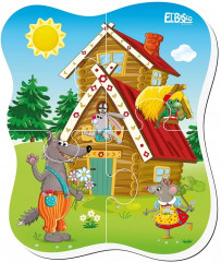 Набор пазлов магнитных «Теремок» - Фото 1
