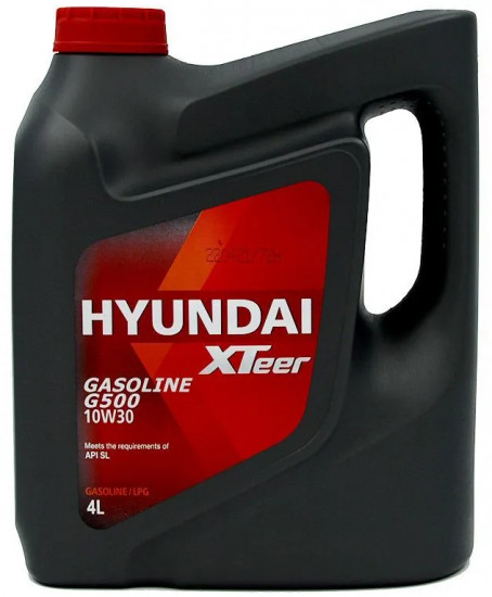 Моторное масло Hyundai XTeer Gasoline G500 10W30