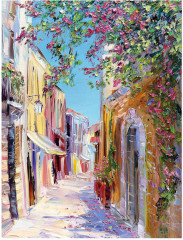 Мозаика алмазная «Солнечная улочка» - Фото 3