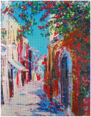 Мозаика алмазная «Солнечная улочка» - Фото 4