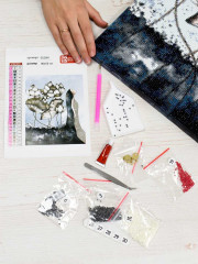 Мозаика алмазная «Водопад by Lina Kreida» - Фото 3