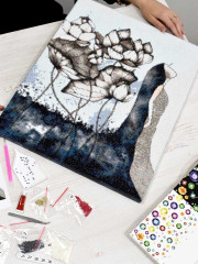 Мозаика алмазная «Водопад by Lina Kreida» - Фото 4