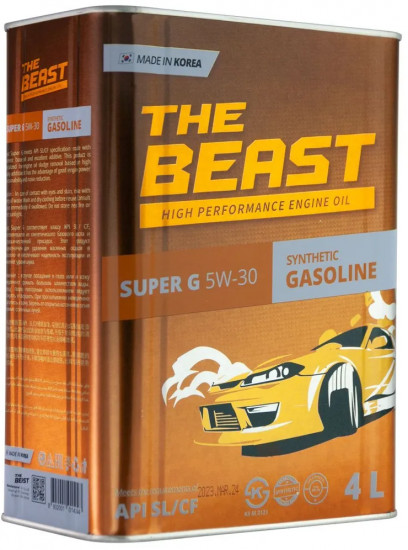 Моторное масло The Beast Super G 5W-30