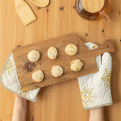 Комплект кухонных прихваток «White snowflakes» - Фото 4