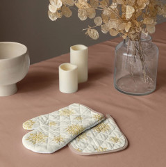 Комплект кухонных прихваток «White snowflakes» - Фото 5