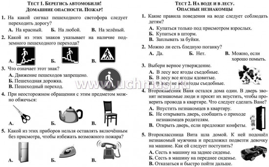 Тесты. Окружающий мир. 2 класс: Мир вокруг. Проверь себя. Прописи