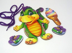 Шнуровка «Динозаврик» - Фото 2