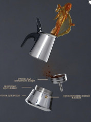 Кофеварка гейзерная - Фото 2