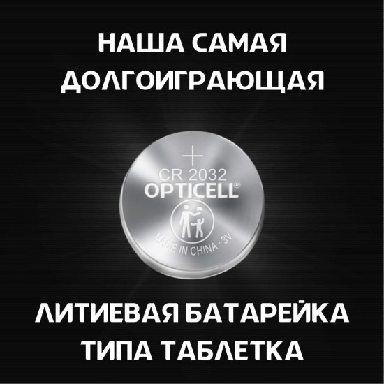 Набор батареек литиевых CR2032