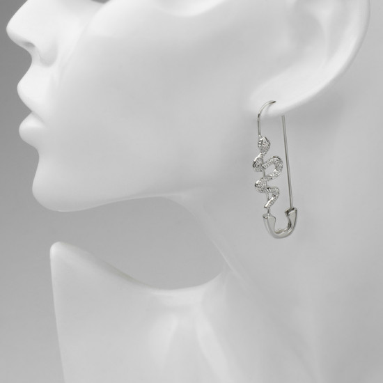 Серьги «Змея»