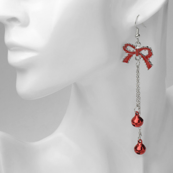 Серьги «Бантики»