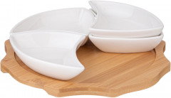 Менажница на деревянной подставке «Native» - Фото 1