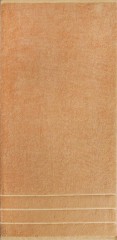 Полотенце махровое гладкокрашеное с эффектом велюра "Prezioso" (Cleanelly Perfetto, 50х100, цвет бежевый) - Фото 1