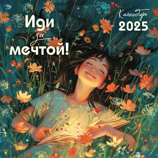 Календарь настенный на 2025 год «Иди за мечтой»