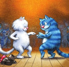 Календарь настенный на 2025 год «Синие коты. Жизнь в деревке» - Фото 4