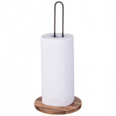 Держатель для полотенец на деревянной подставке - Фото 1