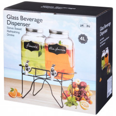 Набор диспенсеров для напитков на подставке - Фото 1