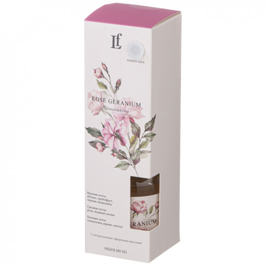 Диффузор ароматический «Rose geranium»