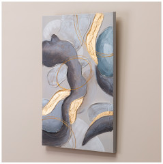 Картина «Абстракция черное золото» - Фото 1