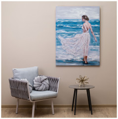 Картина «Девушка у моря» - Фото 2