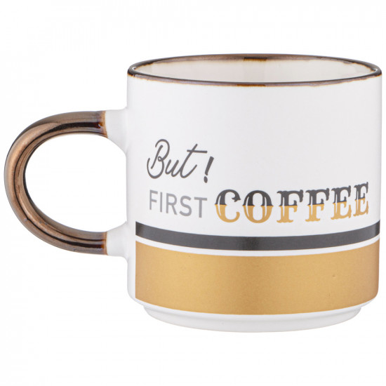 Кружка «But first coffee»