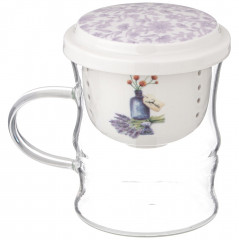 Кружка с фарфоровым ситом - Фото 1