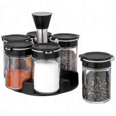 Набор емкостей для специй на подставке - Фото 6