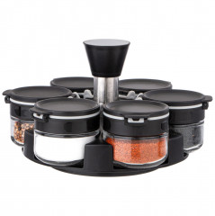 Набор емкостей для специй на подставке - Фото 6