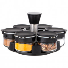 Набор емкостей для специй на подставке - Фото 7