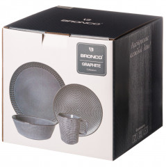 Набор посуды обеденной «Graphite» - Фото 3