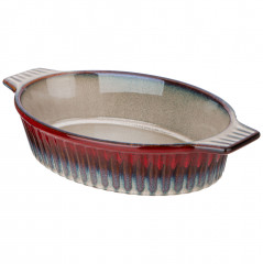 Форма для запекания овальная «Reactive red» - Фото 2