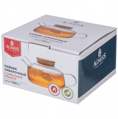 Чайник заварочный с бамбуковой крышкой «Native» - Фото 2