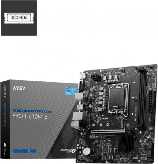 Материнская плата PRO H610M-E