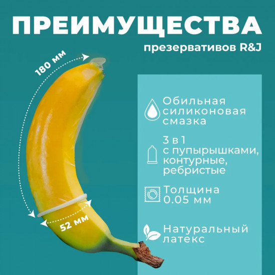 Презервативы ребристые с пупырышками «Elite 3 in1 Anatomic»