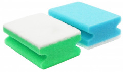 Губка для ванной с деликатным абразивом - Фото 1
