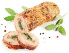 Сетка формовочная для мяса и рулетов с кольцом для наполнения - Фото 4