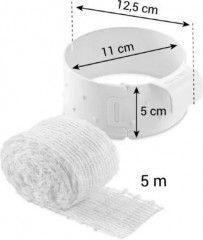 Сетка формовочная для мяса и рулетов с кольцом для наполнения - Фото 1